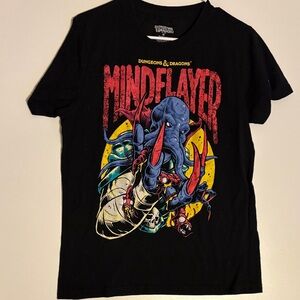 Black Mindflayer Graphic Tee